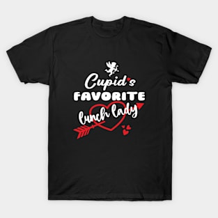 Cupid's Favorite Lunch Lady T-Shirt